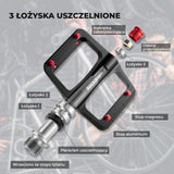 ROCKBROS Ultrale lekkie Pedały Rowerowe MTB / Szosowe 3 łożyska-BP2603 Pedały rowerowe