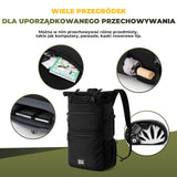 ROCKBROS Wielofunkcyjna Torba Rowerowa 3w1 na Bagażnik 11-16L - A34 Torby na bagażnik