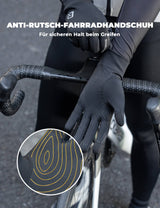 Rękawiczki Rowerowe Zimowe Antypoślizgowe i Odblaskowe