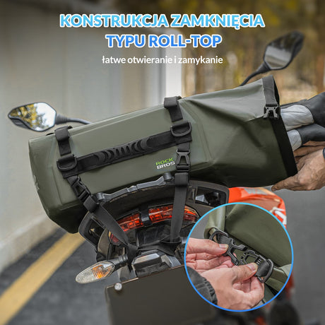 ROCKBROS Wodoodporna Sakwa Tylna na Motocykl 30 L-AS-096 Torby i sakwy motocyklowe