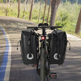 ROCKBROS 100% Wodoodporna Torba Bagażowa Pojemność 25L-32L z Systemem Roll-top-AS-002-2 Torby na bagażnik