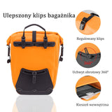 ROCKBROS 100% Wodoodporna Torba Bagażowa Pojemność 25L-32L z Systemem Roll-top-AS-002-2 Torby na bagażnik
