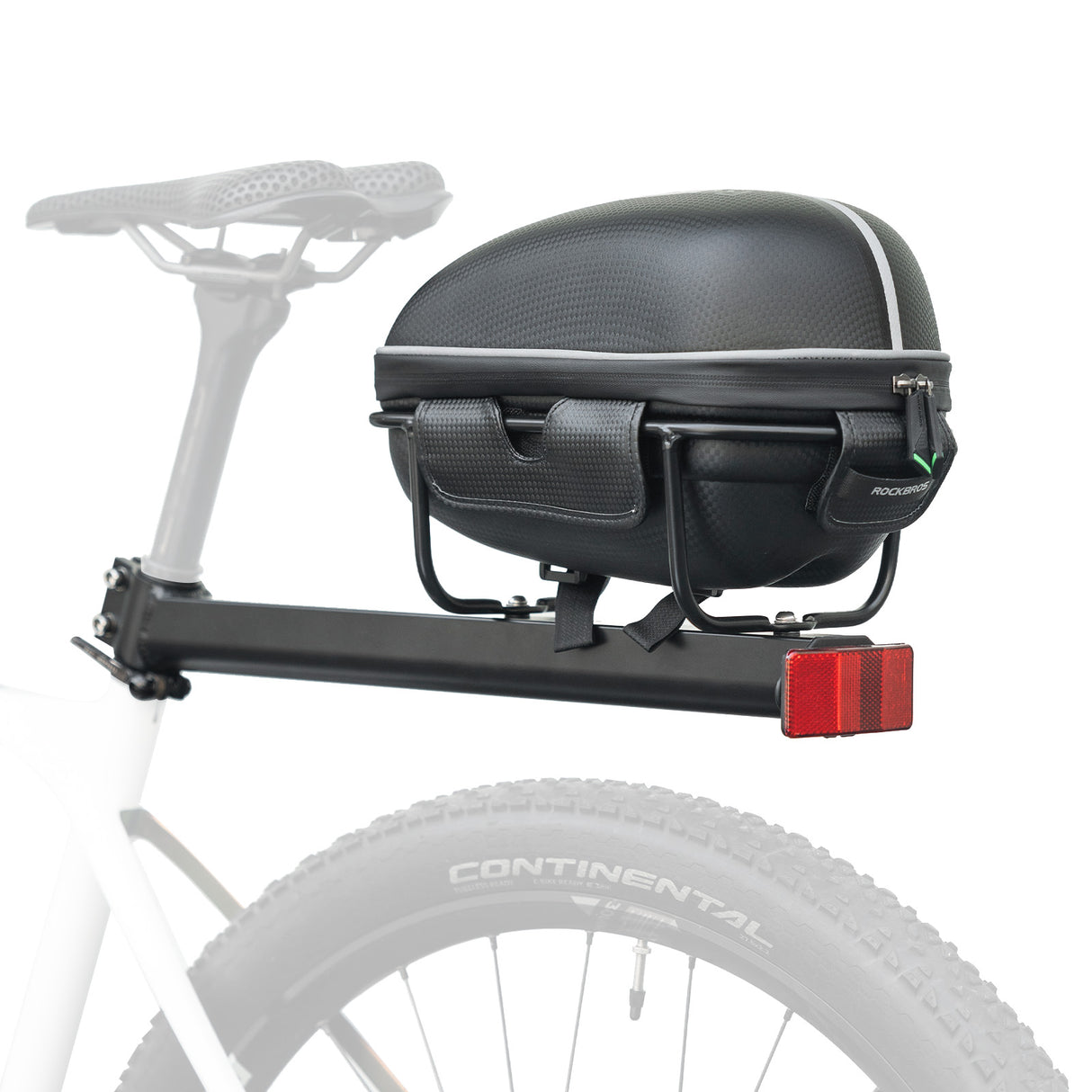 ROCKBROS Wodoodporna Torba na Bagażnik Rowerowy + Zestaw Bagażnika z Systemem Quick Release Bagażniki