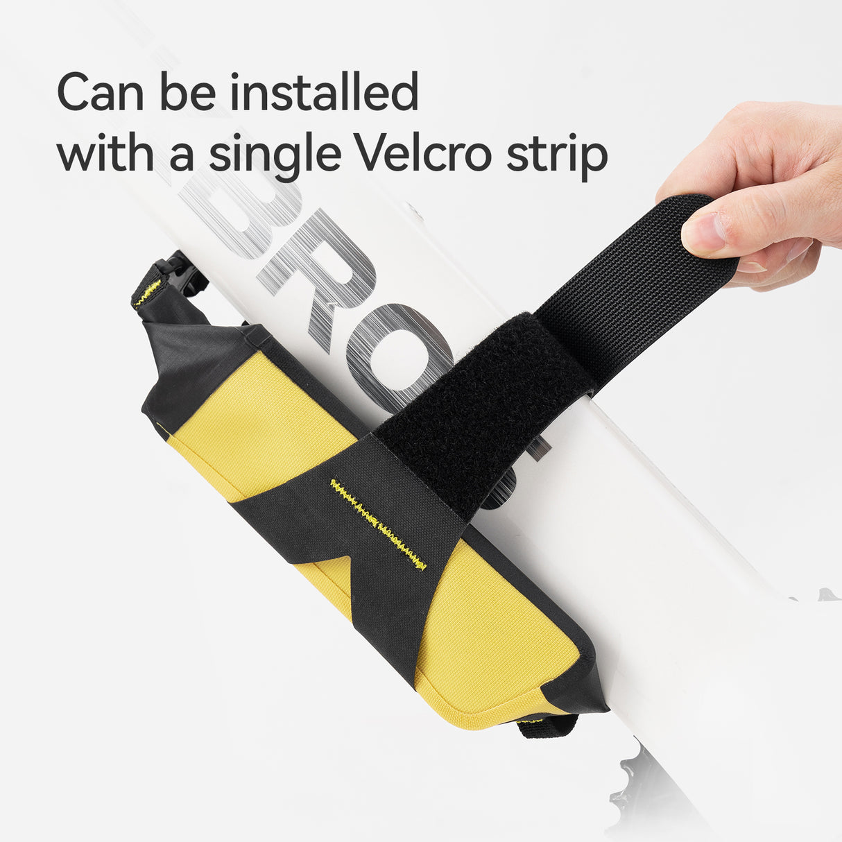 ROCKBROS 100% Wodoodporna Torba na Dolną Rurę 1L Szczelna i Aerodynamiczna-AS-161 Torba na dolną rurę