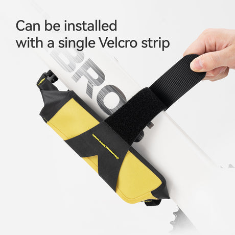 ROCKBROS 100% Wodoodporna Torba na Dolną Rurę 1L Szczelna i Aerodynamiczna-AS-161 Torba na dolną rurę