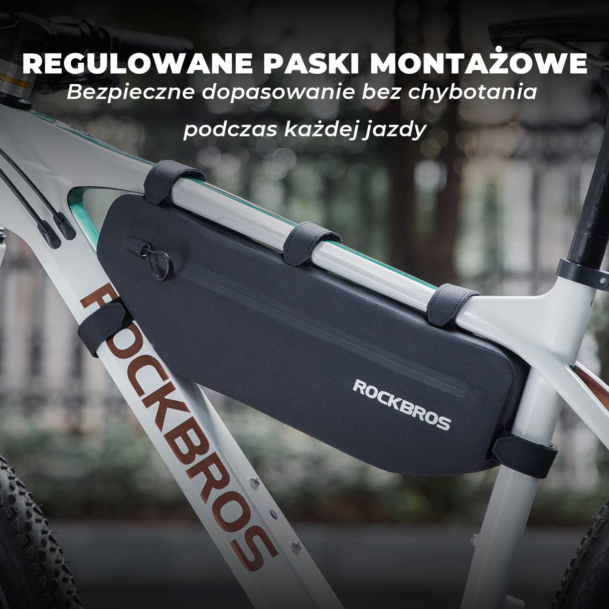 Wodoodporna Torba pod Ramę 3L Maksymalna Pojemność i Ochrona-AS-043