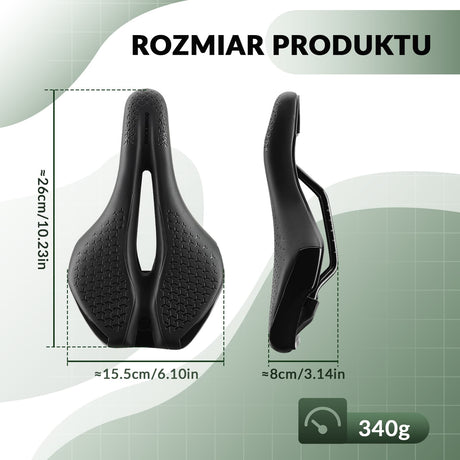 ROCKBROS Siodełko Rowerowe Ergonomiczne i Antypoślizgowe-828 Siodełka rowerowe