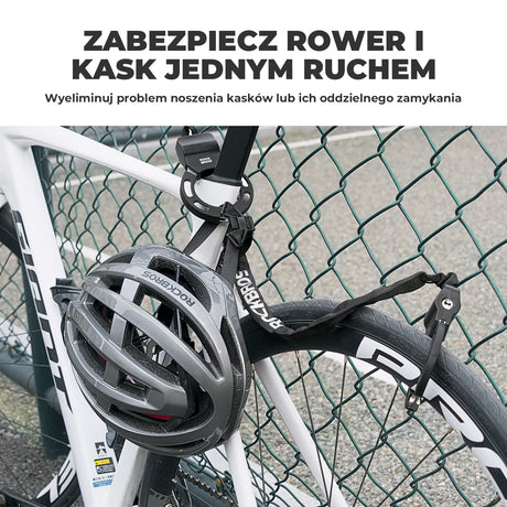 ROCKBROS Zamek Łańcuchowy Do Roweru I Hulajnogi Zapięcia