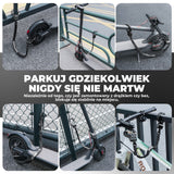 ROCKBROS Zamek Łańcuchowy Do Roweru I Hulajnogi Zapięcia