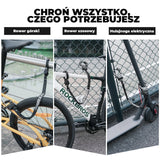 ROCKBROS Zamek Łańcuchowy Do Roweru I Hulajnogi Zapięcia