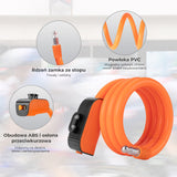 ROCKBROS Zapięcie Rowerowe 110 cm / 11 mm Wytrzymałe, Bezpieczne i Uniwersalne Zapięcia