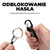 ROCKBROS Zapięcie Rowerowe Kabel Antykradzieżowy Na Kod 150 cm-PL3001 Zapięcia