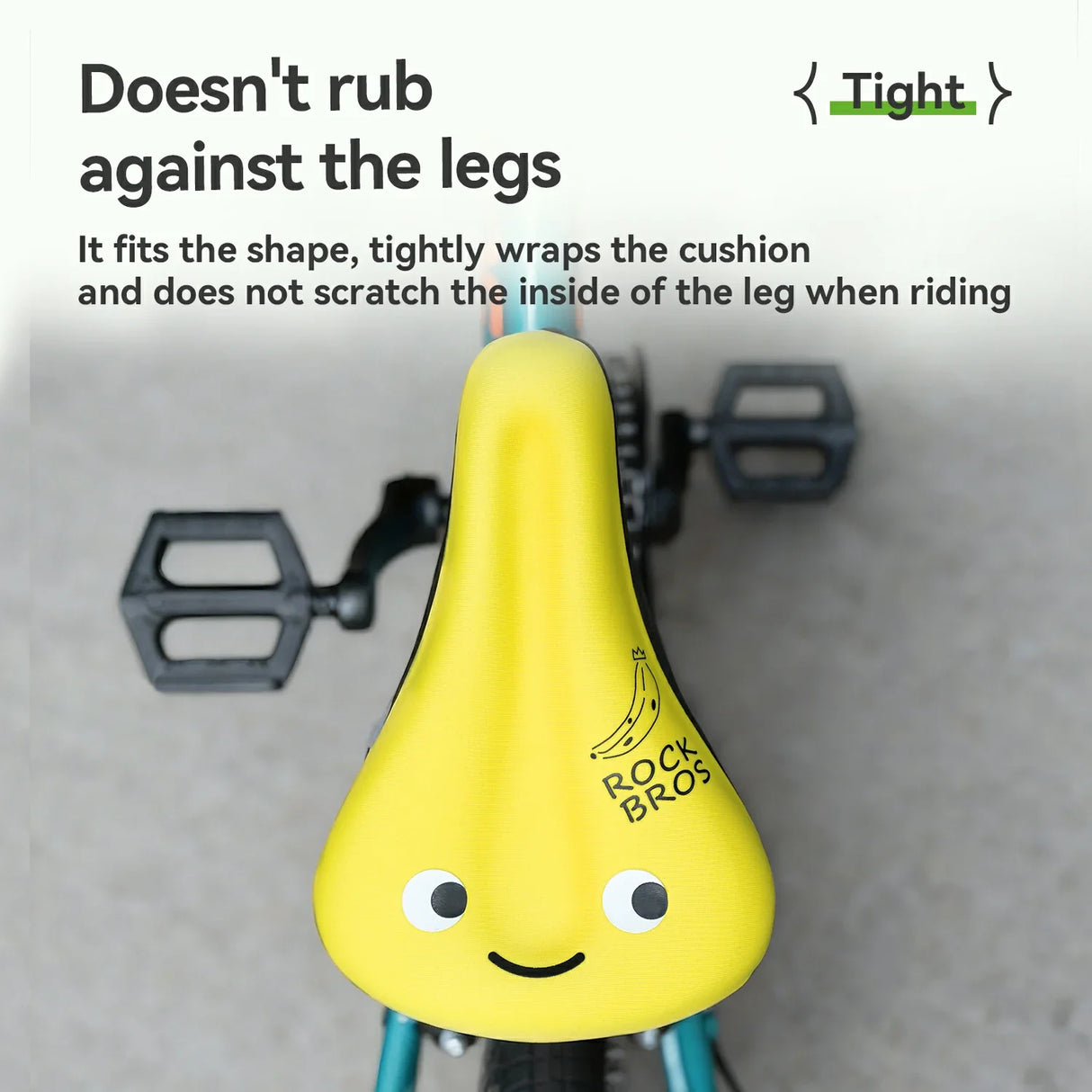 ROCKBROS Żelowy Pokrowiec na Siodło Dziecięce-LF25692 Nakładki na siodełka