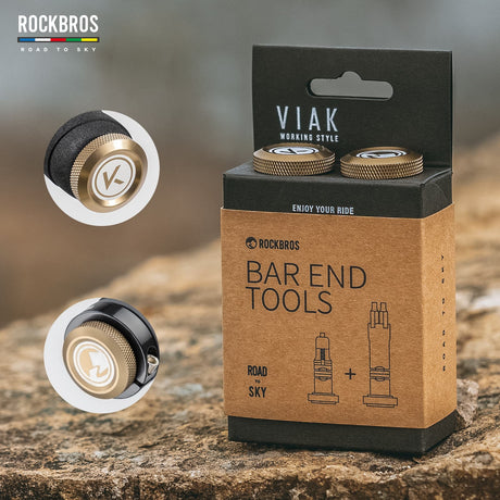 ROCKBROS Zestaw Naprawczy 6 w 1 z Rozkuwaczem do Łańcucha Narzędzia do naprawy roweru