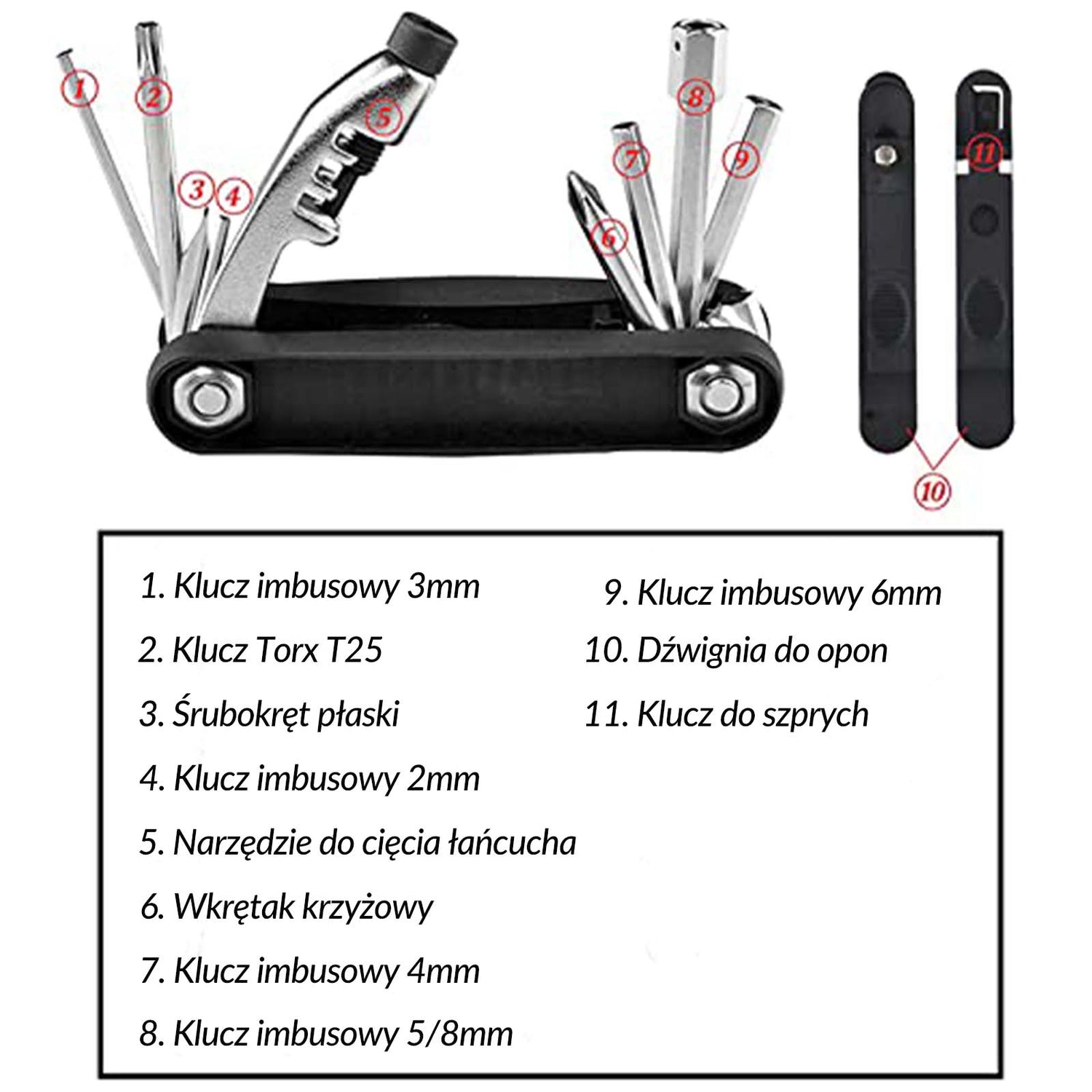 fahrrad reparatur werkzeug ROCKBROS Fahrrad Reparatur Werkzeug Set Taschenmesser Inbusschlüssel 1 – ROCKBROS-PL