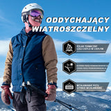 ROCKBROS Kominiarka Jesienno-Zimowa Wiatroszczelna Przeciwpyłowa Oddychająca Jeden Rozmiar-LF7345 Kominiarki
