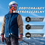 ROCKBROS Kominiarka Jesienno-Zimowa Wiatroszczelna Przeciwpyłowa Oddychająca Jeden Rozmiar-LF7345 Kominiarki