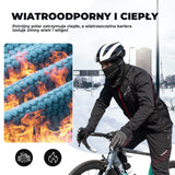 ROCKBROS Spodnie Rowerowe Zimowe Męskie Wiatroszczelny i Wodoodporny-YPK007-1 Spodnie