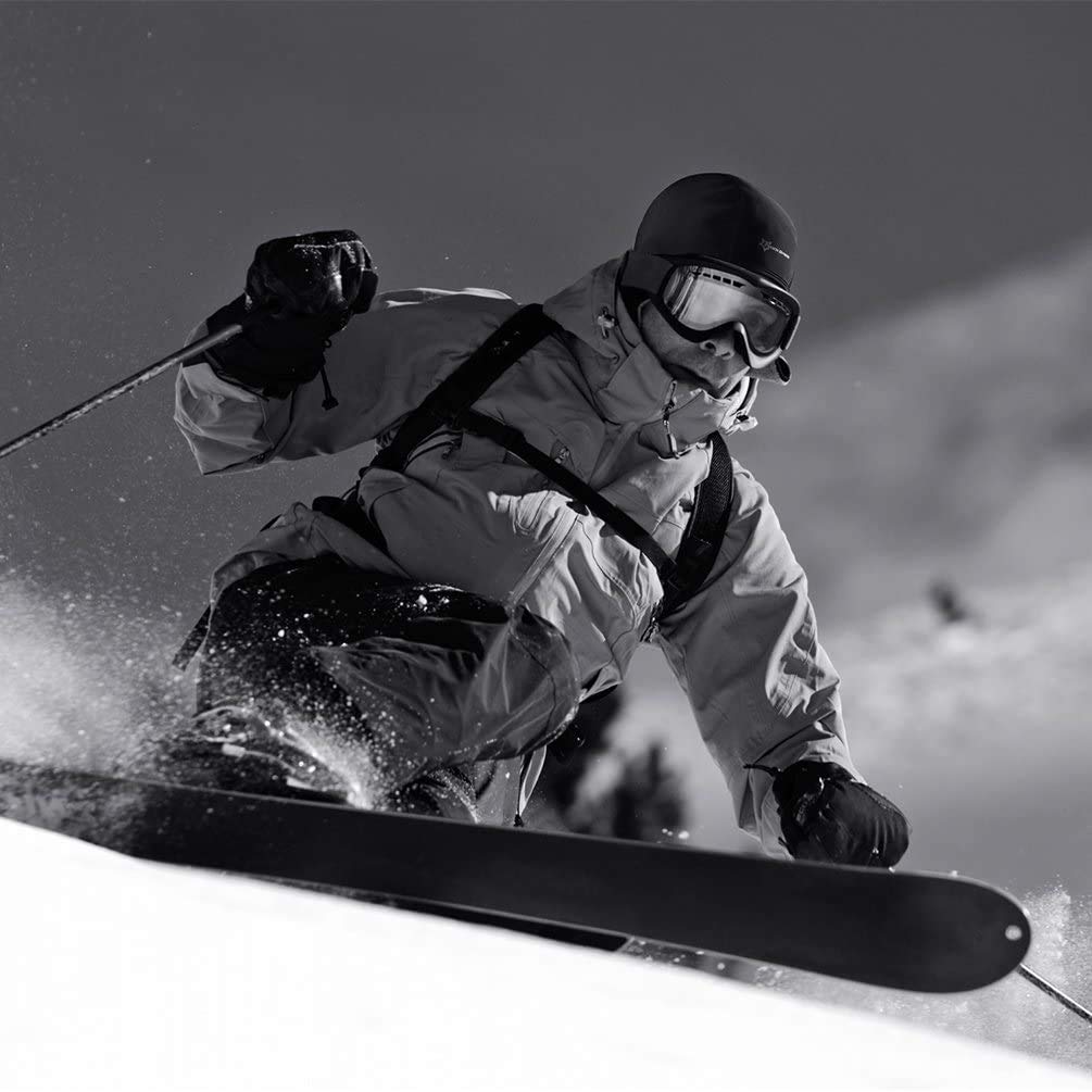 ROCKBROS ROCKBROS Czapka Rowerowa, Zimowa, Wiatroodporna,Ciepła, dla Mężczyzn i Kobiet, Wielofunkcjonalna, Czarna, do Wszystkich Aktywności na Świeżym Powietrzu Kominiarki