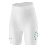 TVI TVI Damskie Spodenki Rowerowe Bezszwowe Z Wkładką Żelową-YDDK017 SpodenkiBiałe EU Size XS (Asian Size S)