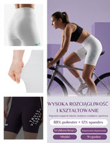 TVI TVI Damskie Spodenki Rowerowe Bezszwowe Z Wkładką Żelową-YDDK017 Spodenki
