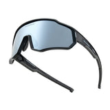 ROCKBROS Dziecięce Okulary Sportowe Inteligentna Ochrona Wzroku i Komfort-SP383 Okulary i gogleCzarny Okulary polaryzacyjne
