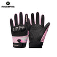 ROCKBROS Dziecięce Rękawiczki Ochronne-S393 RękawiczkiRóżowy S (szerokość dłoni 7.4-7.7）