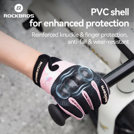 ROCKBROS Dziecięce Rękawiczki Ochronne-S393 Rękawiczki