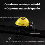 ROCKBROS Dzwonek Rowerowy 80 dB Aluminiowy, Wodoodporny i Łatwy w Montażu-2025-1A Dzwonki