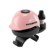 ROCKBROS Dzwonek Rowerowy 80 dB Aluminiowy, Wodoodporny i Łatwy w Montażu-2025-1A DzwonkiRóżowy