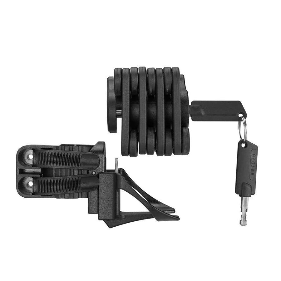 ROCKBROS Składana Blokada Rowerowa 70 cm/65cm Zapięcia