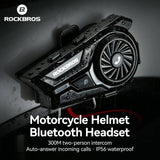 ROCKBROS Interkom Motocyklowy R1 Bluetooth 6.0–R1 Akcesoria rowerowe