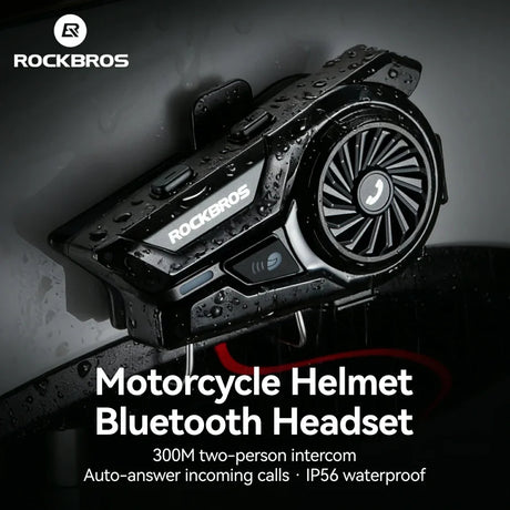 ROCKBROS Interkom Motocyklowy R1 Bluetooth 6.0–R1 Akcesoria rowerowe