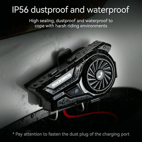 ROCKBROS Interkom Motocyklowy R1 Bluetooth 6.0–R1 Akcesoria rowerowe
