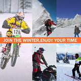 ROCKBROS ROCKBROS Kominiarka Zima Ciepłe Wielofunkcyjne Nakrycie Głowy Wiatroszczelna Odblaskowa Podgrzewacz Szyi do Narciarstwa Motocyklista Jazda na Rowerze M/L Kominiarki