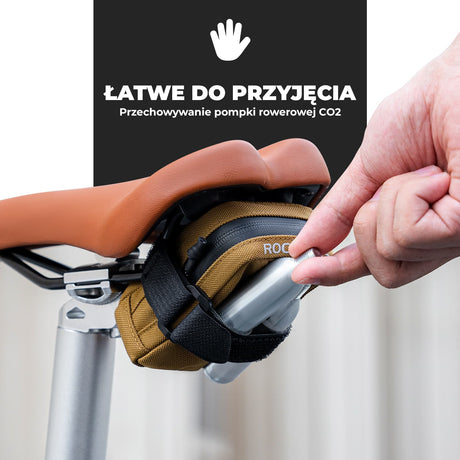ROCKBROS Kompaktowa Torba Podsiodłowa 0,35 L - F006 Torby podsiodłowe