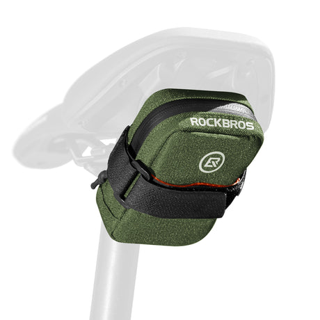 ROCKBROS Kompaktowa Torba Podsiodłowa 0,35 L - F006 Torby podsiodłoweZielony