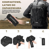 ROCKBROS Kurtka Rowerowa z Długim Rękawem – Wiatroszczelna, Składana, z Wentylacją i Elementami Odblaskowymi-Moro