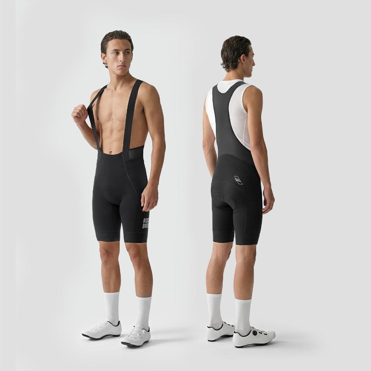 ROCKBROS Męskie Spodenki Rowerowe Na Szelkach Z Wkładką Elastic Interface® - YDDK018 Spodenki z szelkami