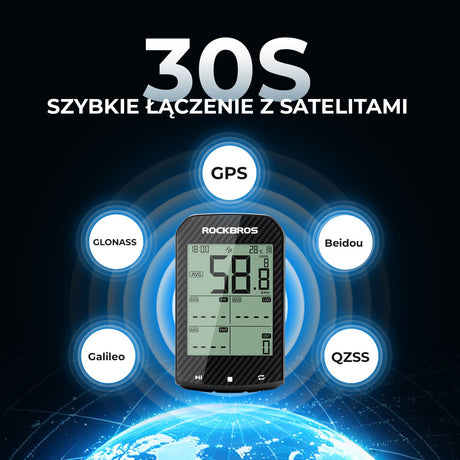 ROCKBROS Licznik Rowerowy GPS M1 PRO Licznik