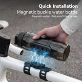 ROCKBROS Magnetyczny Bidon Rowerowy Z Szybkim Montażem 550ml/700ml - S550H-1 Bidony
