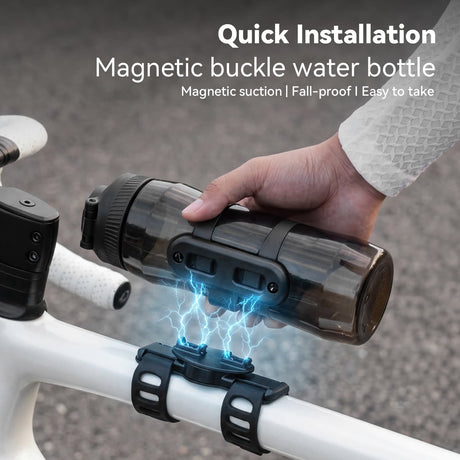 ROCKBROS Magnetyczny Bidon Rowerowy Z Szybkim Montażem 550ml/700ml - S550H-1 Bidony