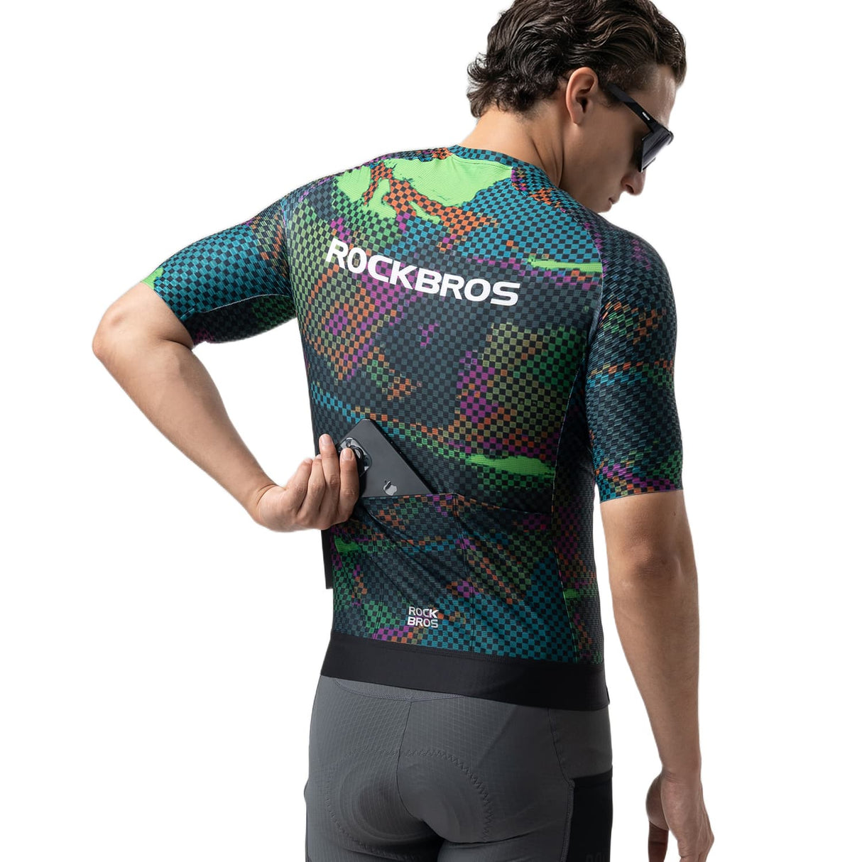 ROCKBROS Męska Koszulka Rowerowa Szosowa - YDDX018 Koszulki