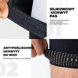 ROCKBROS Męskie Spodenki Rowerowe Endurance Z Wkładką - YDDK012 Spodenki