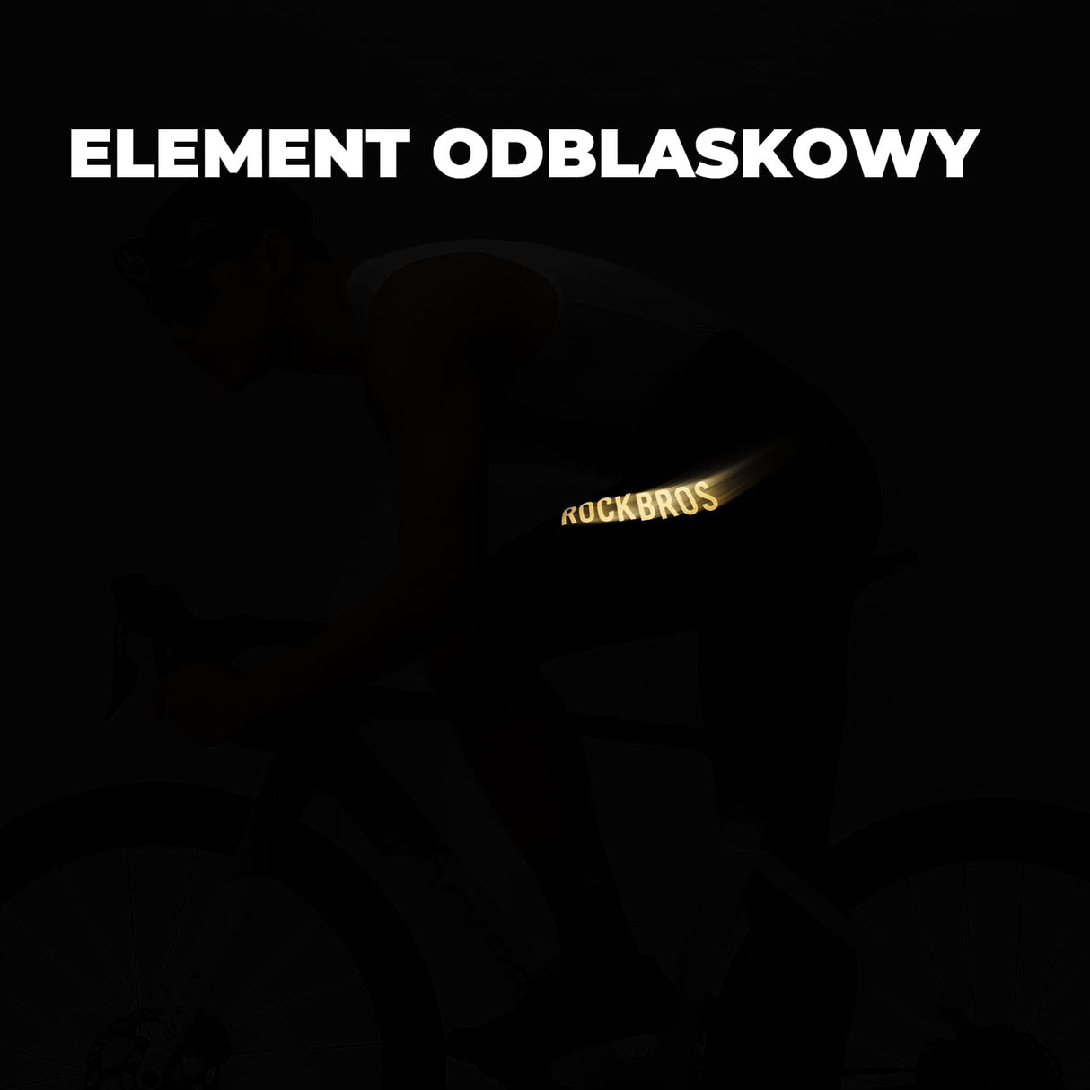 ROCKBROS Męskie Spodenki Rowerowe Endurance Z Wkładką - YDDK012 Spodenki