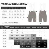 ROCKBROS Męskie Spodenki Rowerowe Z Szelkami, Oddychające Amortyzujące I Wyściełane-YDDK008 Spodnie rowerowe na szelkach