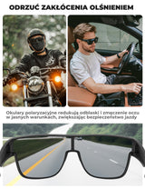 Okulary Polaryzacyjne na Okulary Korekcyjne Nakładane - SP304