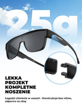 Okulary Polaryzacyjne na Okulary Korekcyjne Nakładane - SP304