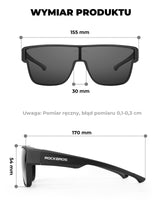 Okulary Polaryzacyjne na Okulary Korekcyjne Nakładane - SP304