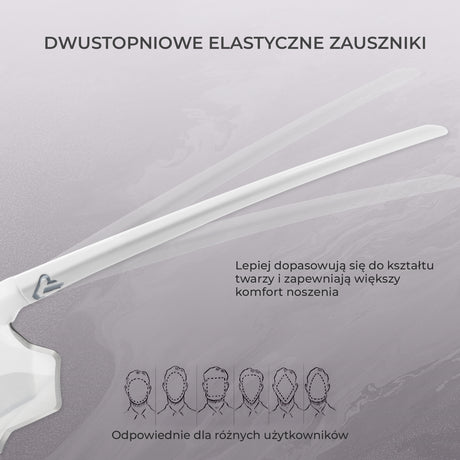ROCKBROS Okulary Kolarskie Bezramkowe z Soczewkami Fotochromowymi - SP359 Okulary i gogle